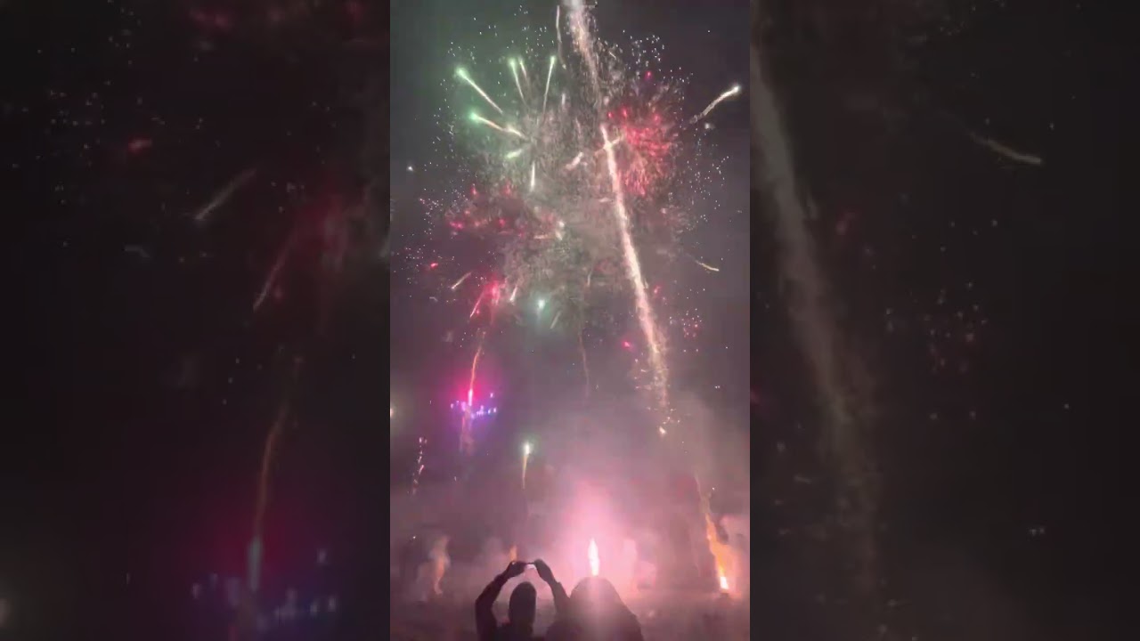 Vuurwerk molukse wijk leerdam 2023
