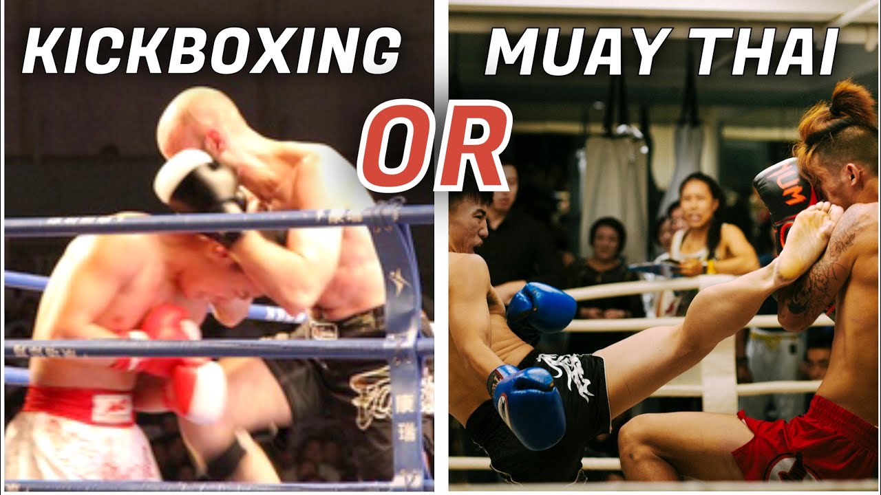 What’s the difference between Kickboxing & Muay Thai?