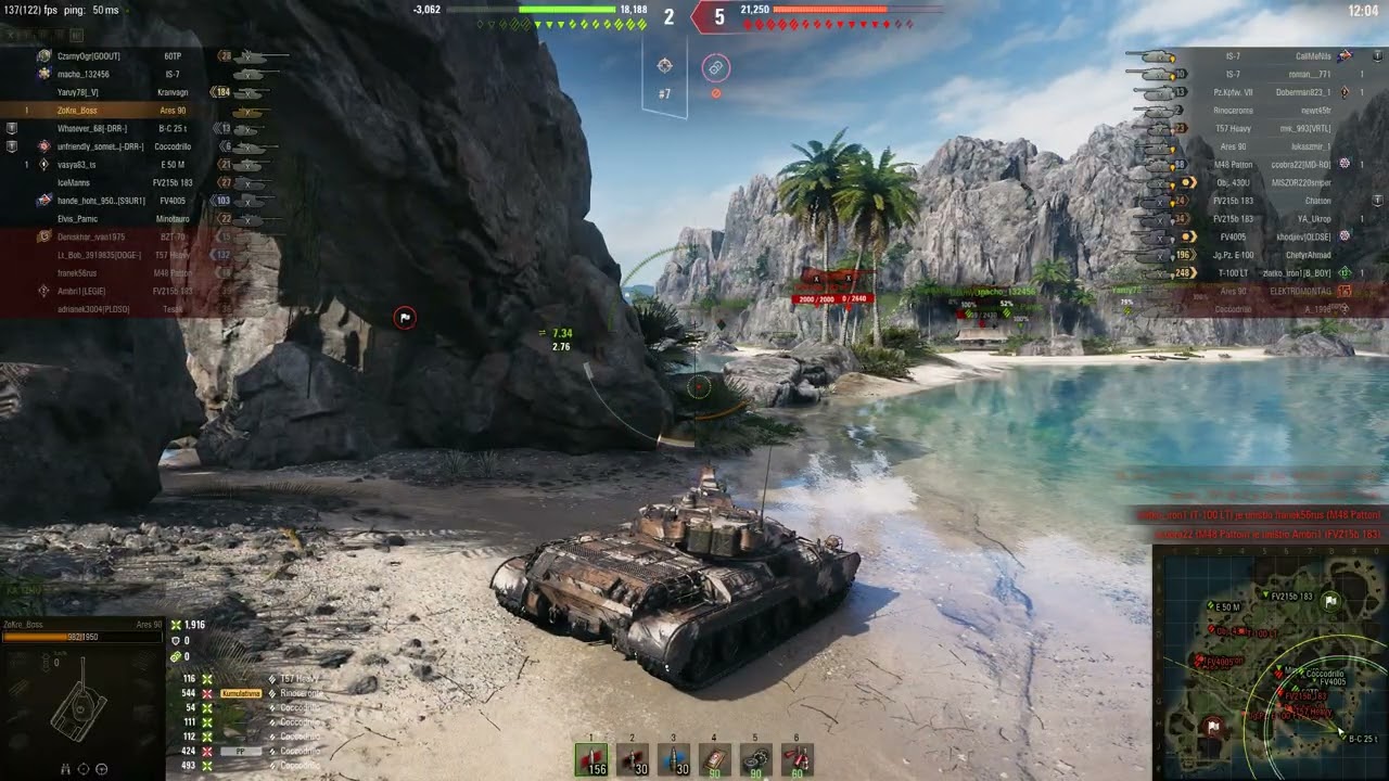 World of Tanks - Ares 90 is a beast 7200dmg
