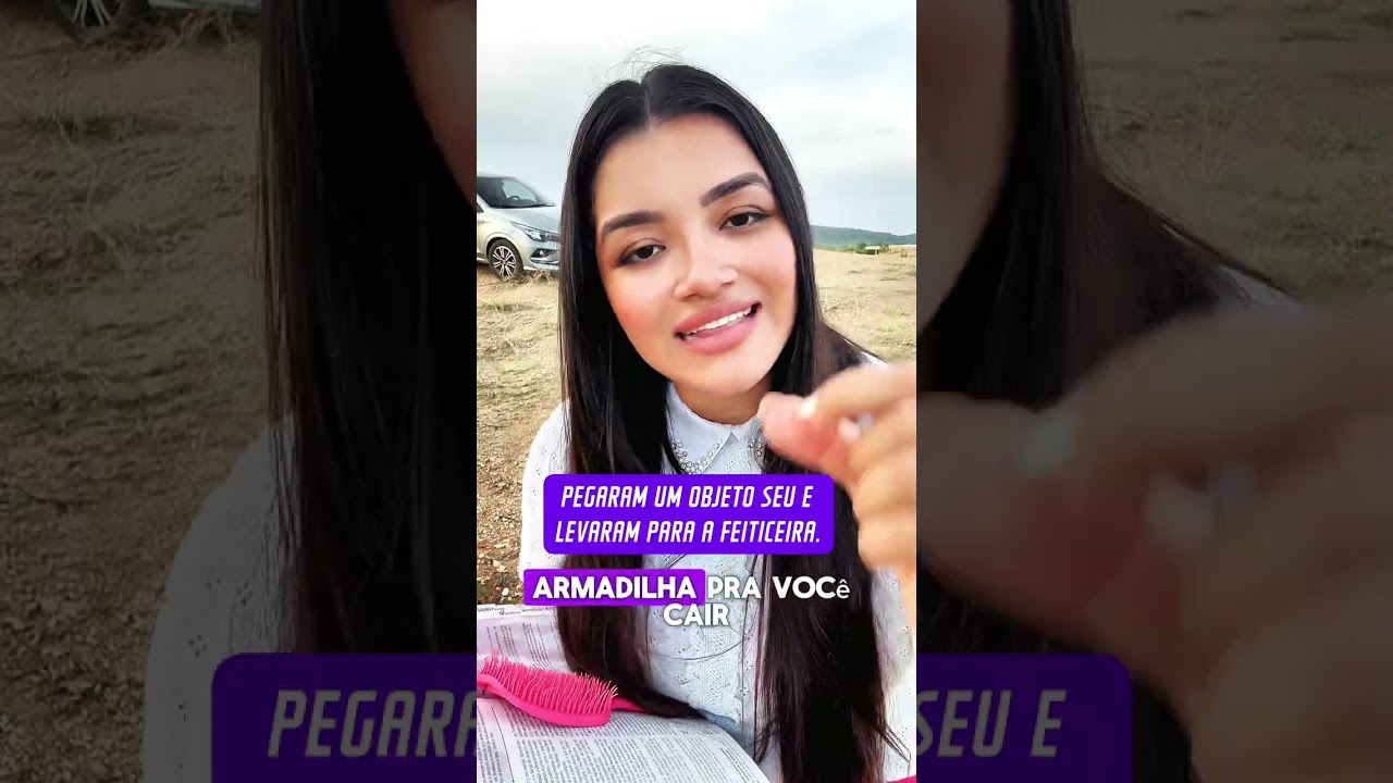 Pegar um objeto seu, e levaram para uma feiticeira. Presta muita atenção porque é livramento.🙏🏼