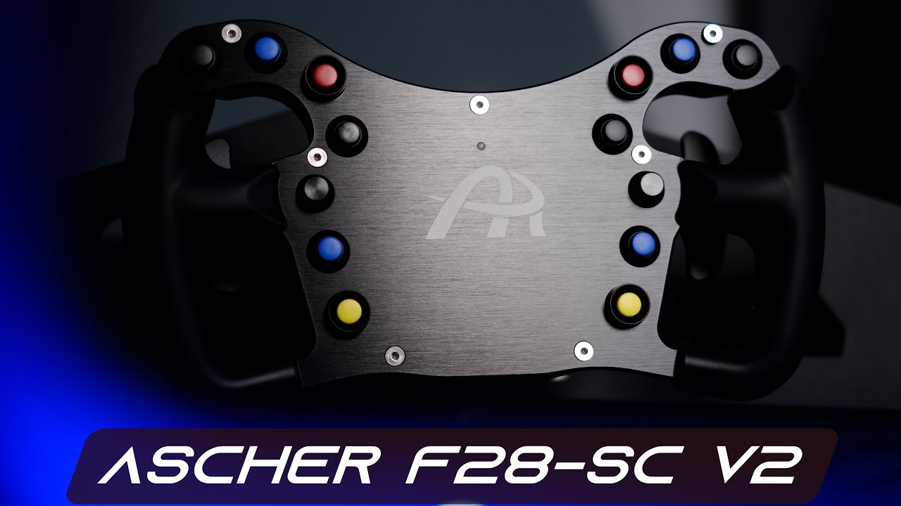 Ascher Racing F28-SC V2 Wireless Wheel - Recensione