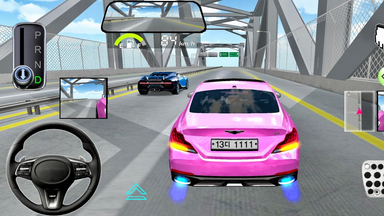 Brand New Pink Mercedes G-63 For Parking 3d Driving Class android game ||Car Game #gameplay #cargame