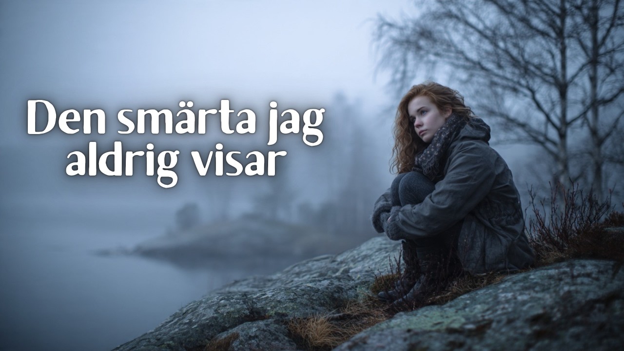 Den smärta jag aldrig visar (Official Lyric Video) – Svensk sorgsen pianoballad 💔
