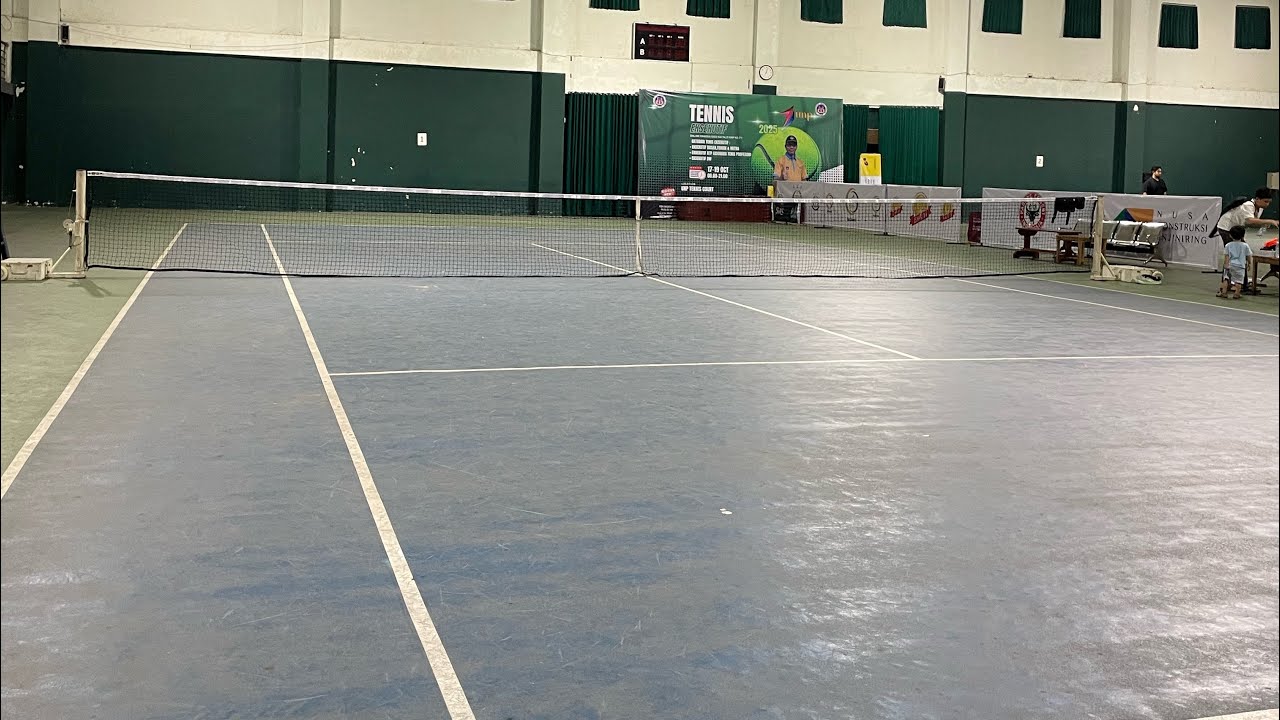 Hasna Metisya was live main tenis 😆