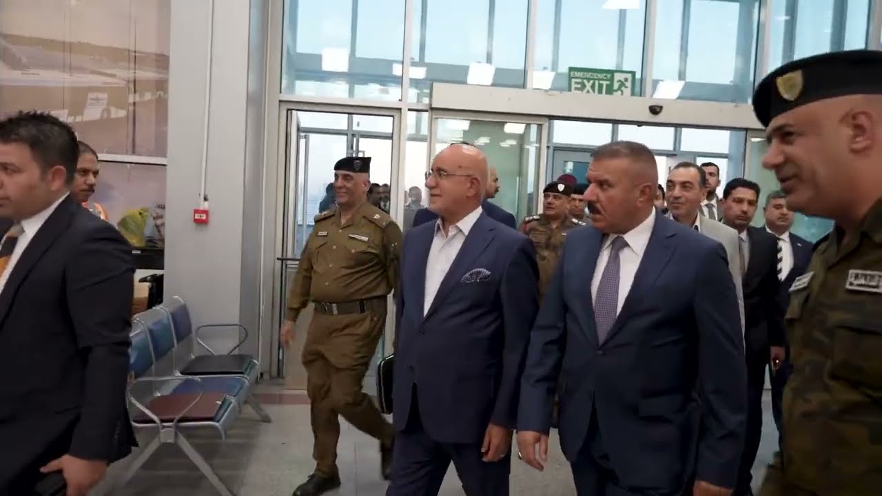 جولة وزير الداخلية ووزير الصحة في محافظة النجف للإطلاع على الإجراءات المتخذة في  زيارة عيد الغدير