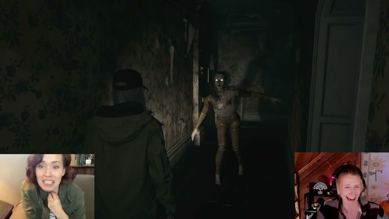 nicole playing the rose dlc but its just her freaking out about the mannequins for 15 minutes