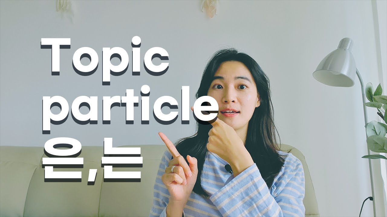 Korean Grammar: Topic Particle 은,는