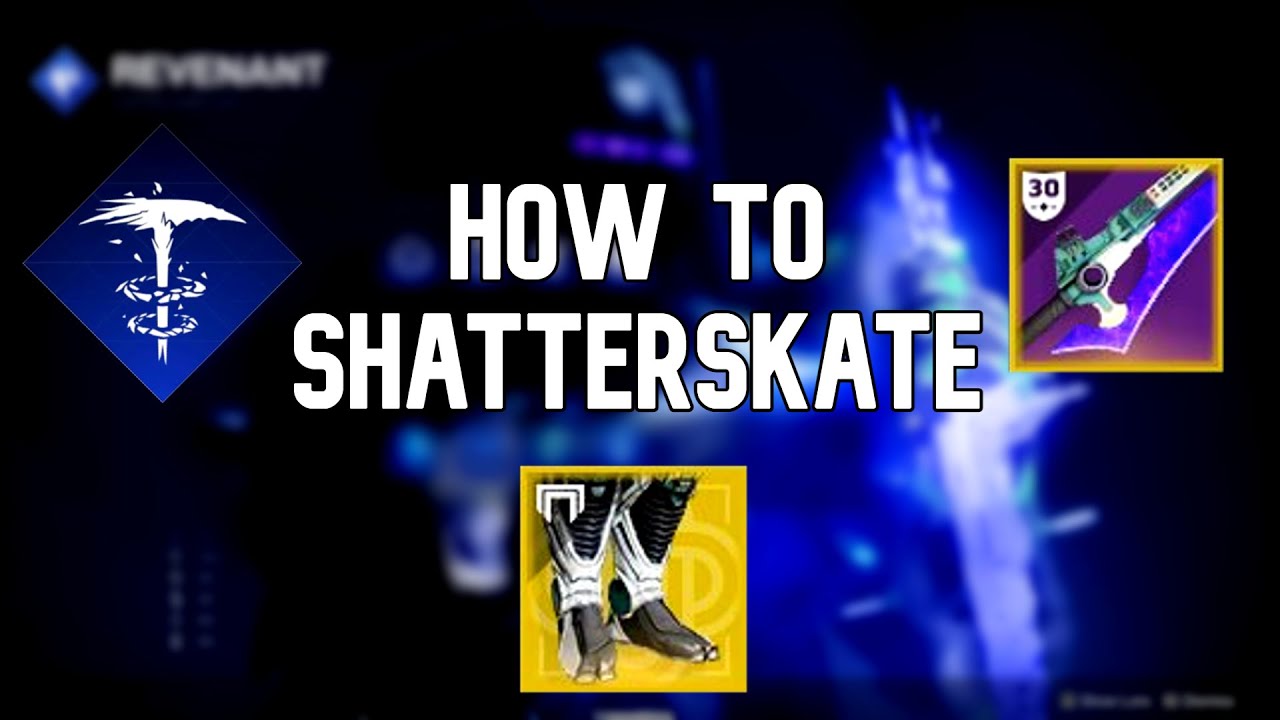 How to SHATTERSKATE like a PRO!