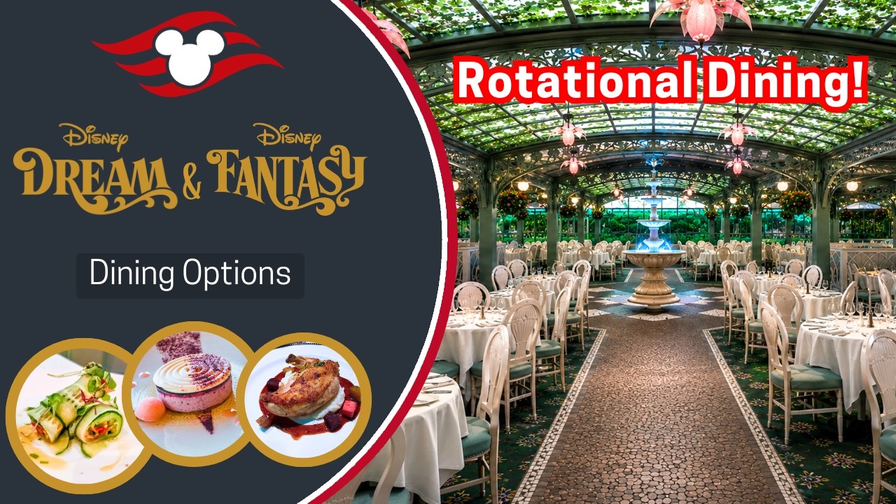 ПОЛНОЕ руководство по ресторанам Disney Dream & Fantasy (БЕСПЛАТНО или $$$)