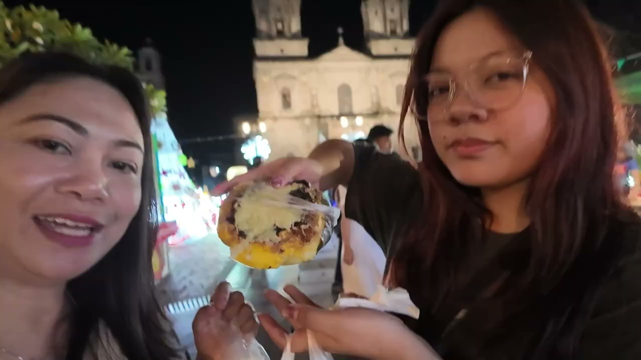 Food trip sa Angeles City, iba ang pasko sa Pilipinas! The best ang bibingka and puto bumbong!
