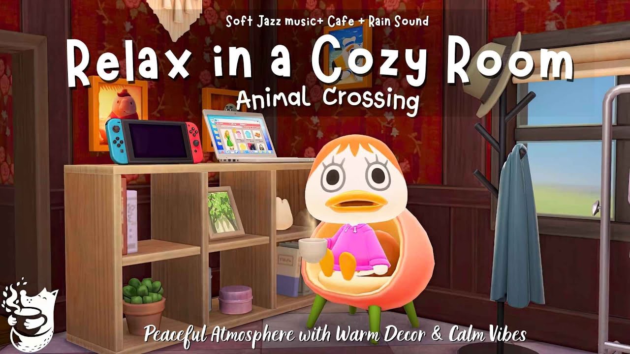 Relax in a Cozy Animal Crossing Room ❤️✨ Peaceful Atmosphere with Warm Decor & Calm Vibes