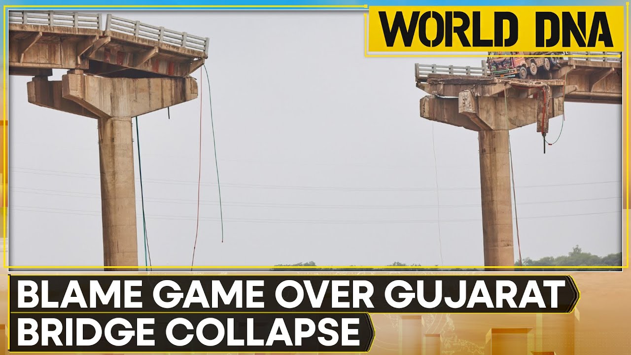 Gujarat: Death Toll In Bridge Collapse Up To 18, Initial Probe Says 4 Engineers Responsible | WION