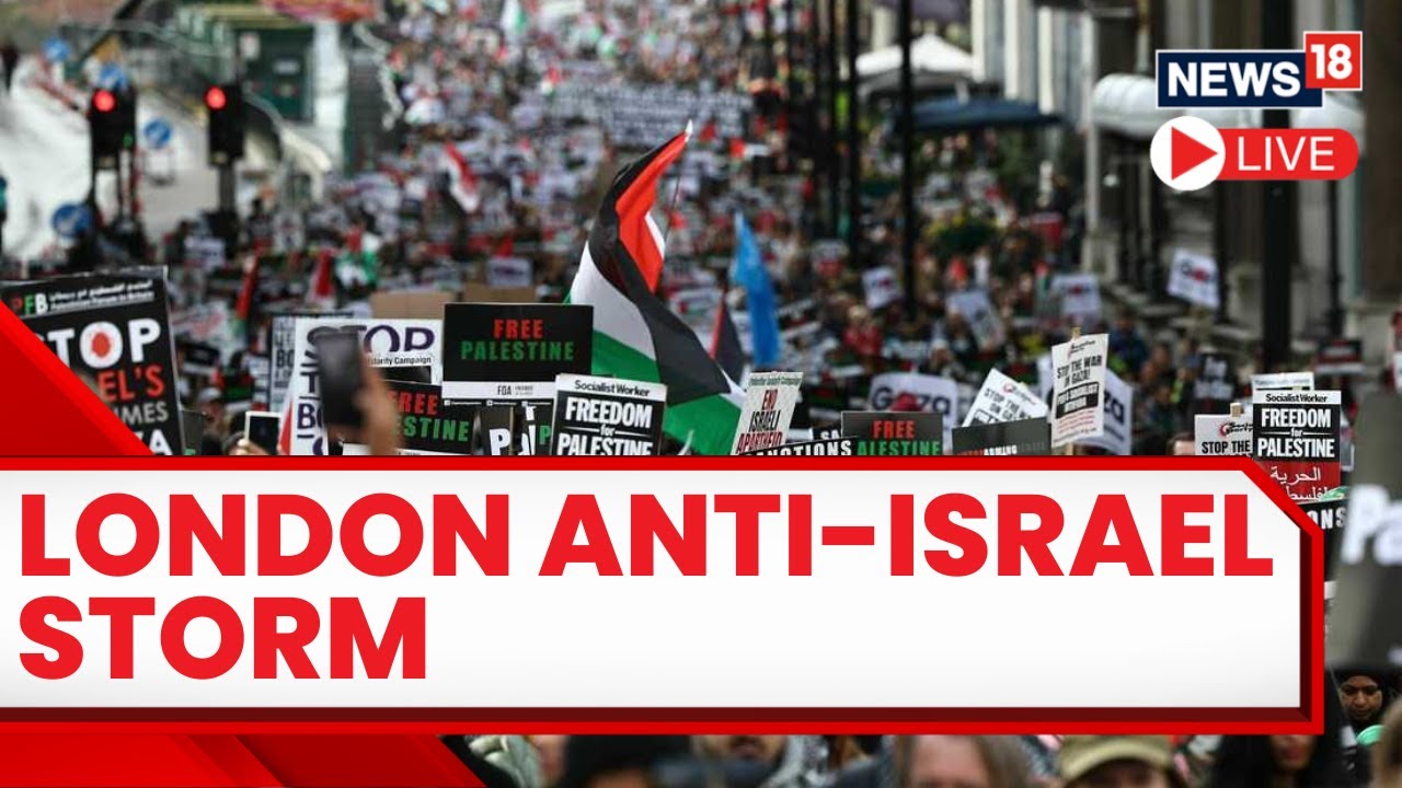 Israel Vs Hamas Today LIVE News | Pro Palestine Protest In London LIVE | Israel News LIVE | N18L
