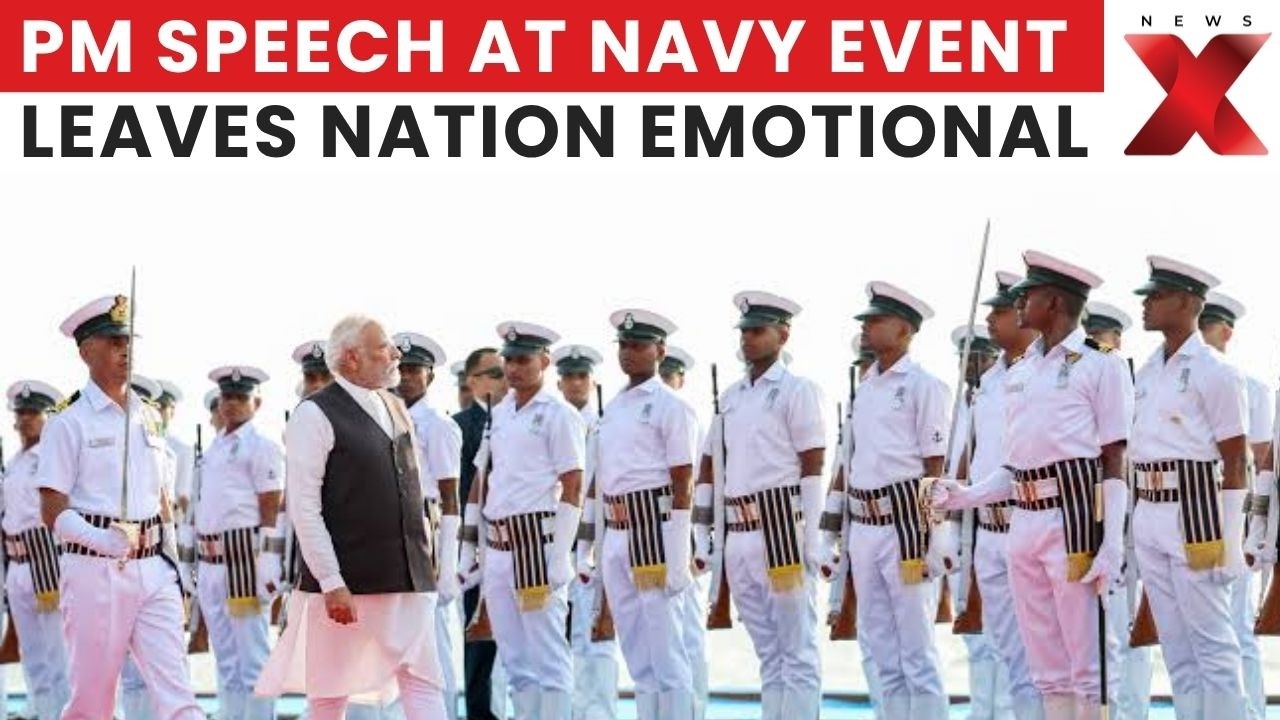 PM Modi On India&rsquo;s Maritime Power During Navy Triple Commissioning In Kolkata