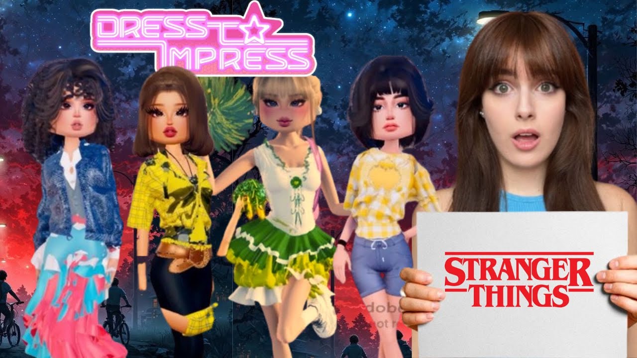 RICREO i personaggi di STRANGER THINGS su Dress To Impress