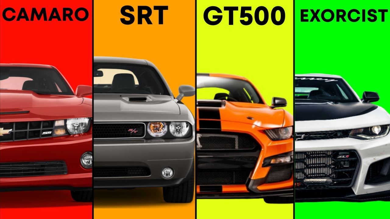 7 Levels Of Muscle Cars Explained In 10 Minutes