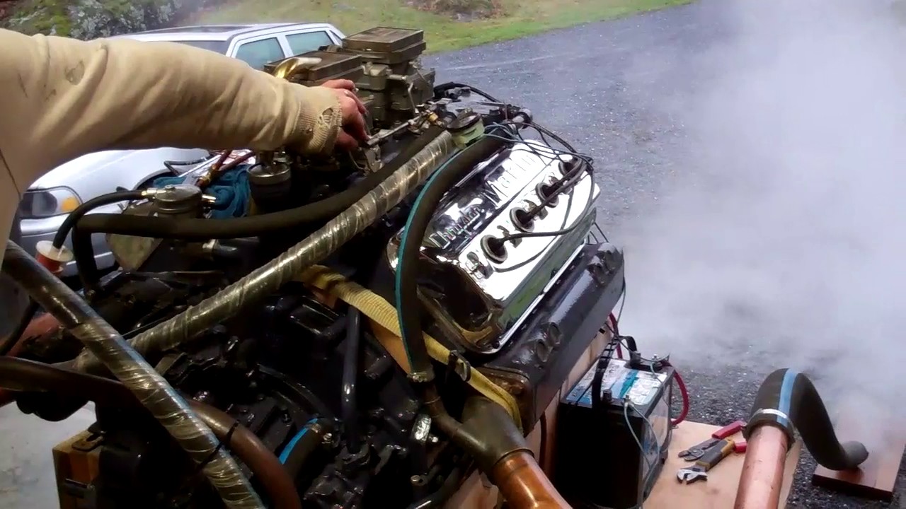 1953 Dual Quad Four Hemi, 331 Cu In Chrysler V8 ROARS! 11 9 2016