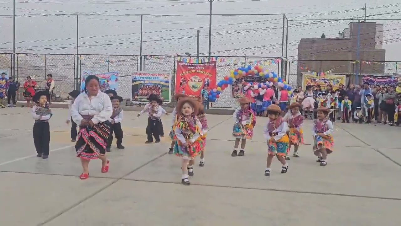 Baile de 4 años limoncito limón verde ALESSA FLORES
