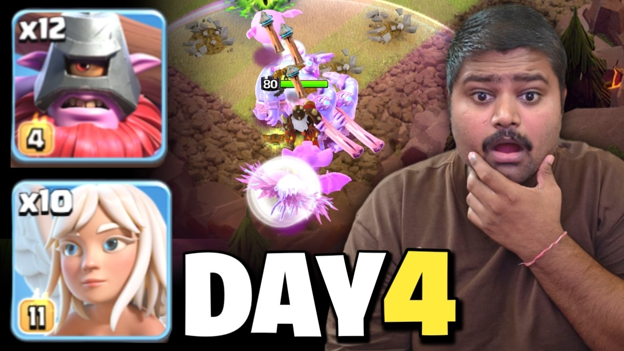 TH18 10 Healers Attack in CWL! 😳 INSANE Attack Strategy! CLASH OF CLANS CWL DAY 4