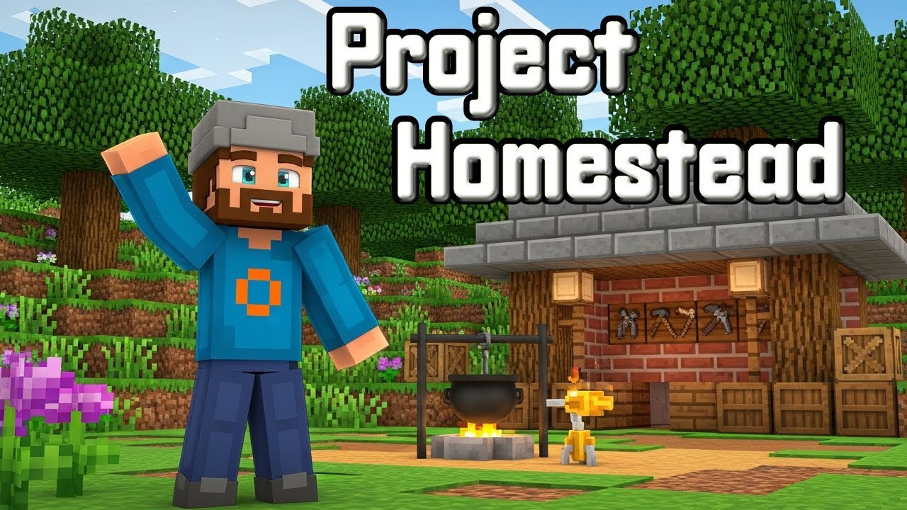 Building a Homestead In Minecraft's Hardest Modpack HTFC4