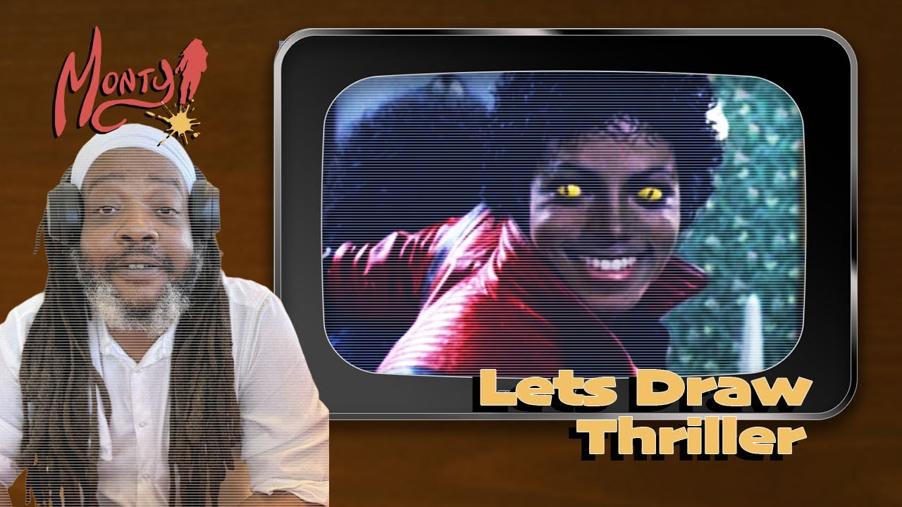 Live Art Stream: Let's Draw Thriller