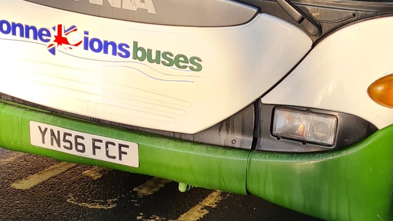 🚍♨️*Mega Thrash*Connexionsbuses YN56 FCF Scania on Service 412