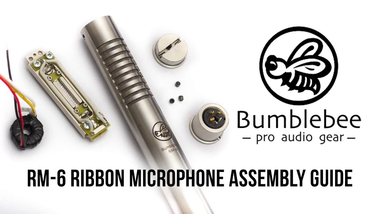Bumblebee Pro Audio RM-6 Ribbon Mic Assembly Guide