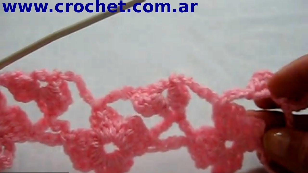 Punto MARGARITA en tejido #crochet o ganchillo (Parte 3) tutorial paso a paso. Moda a Crochet