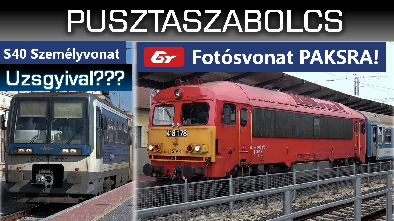 Eseményből nem volt hiány! Vonatok Pusztaszabolcson 2025