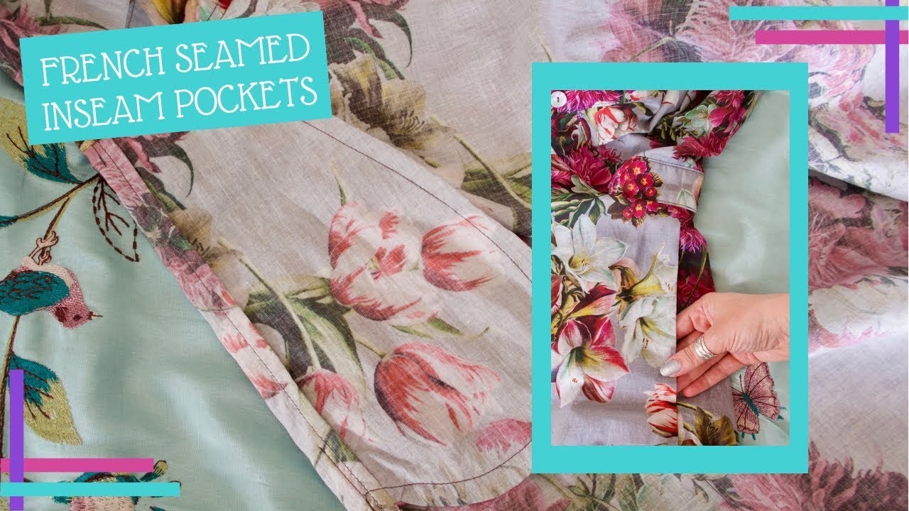 How To/How I :: French Seaming In Seam Pockets