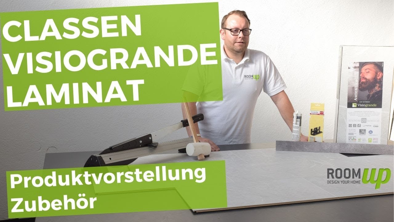 Laminat CLASSEN Visiogrande verlegen + Produkt & Zubehör