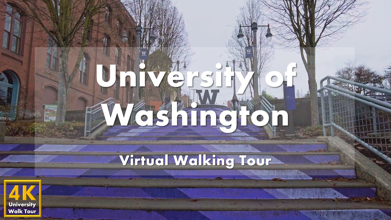 University of Washington (Tacoma Campus) — виртуальная прогулка [4k 60fps]