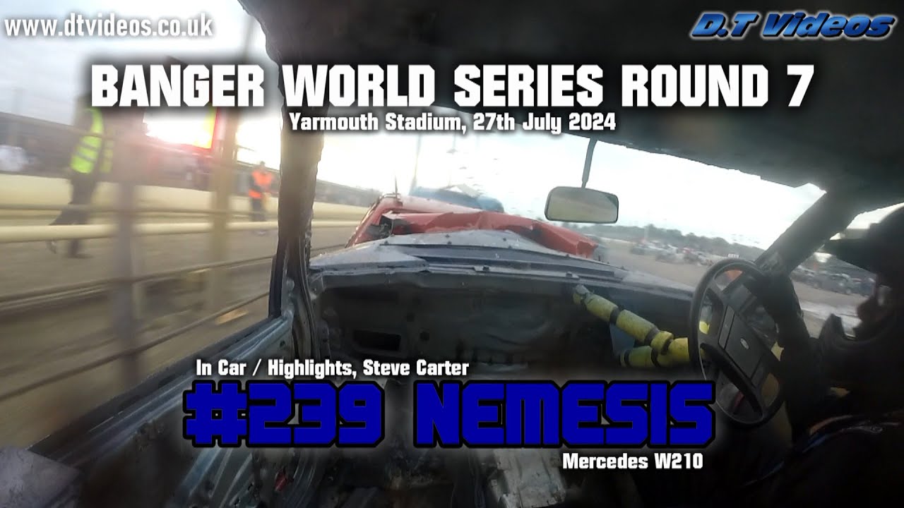 Nemesis 239 @ Yarmouth BWS 2024 | Banger Racing | Highlights