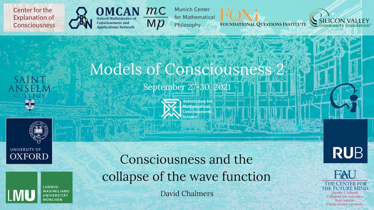 David Chalmers – Consciousness and the collapse of the wave function