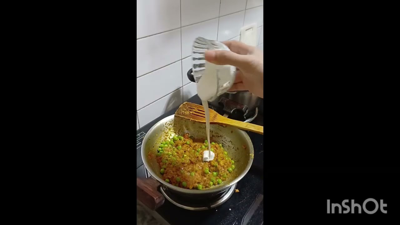 Without Onion Garlic yummy Matar Paneer