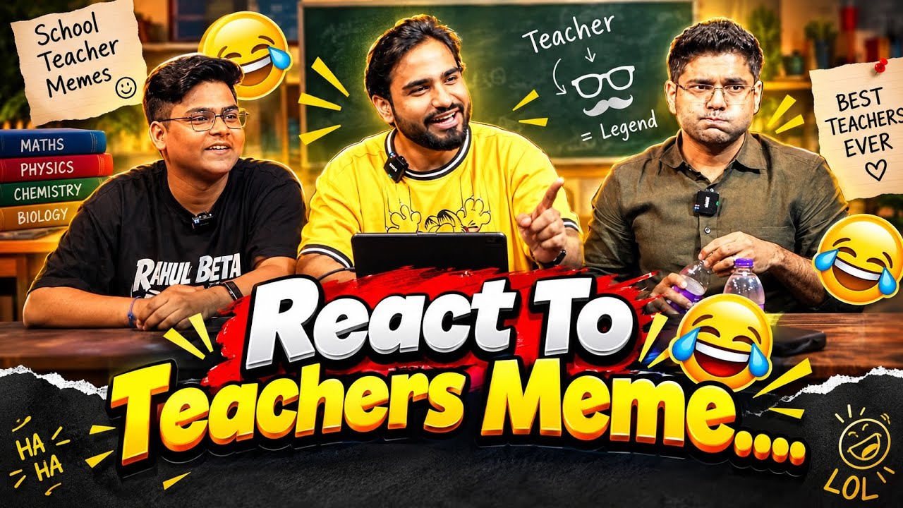 @ABHINAYMATHS @sarthakreactss @JazbaatiSaxena React To Memes | Abhinay Sir 