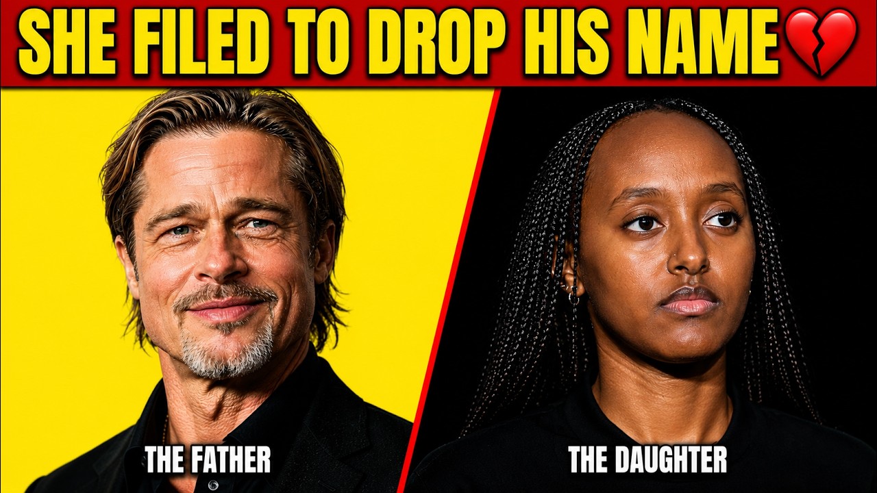 Brad Pitt's Kids Are Dropping His Name &mdash; Zahara Jolie Files New Petition