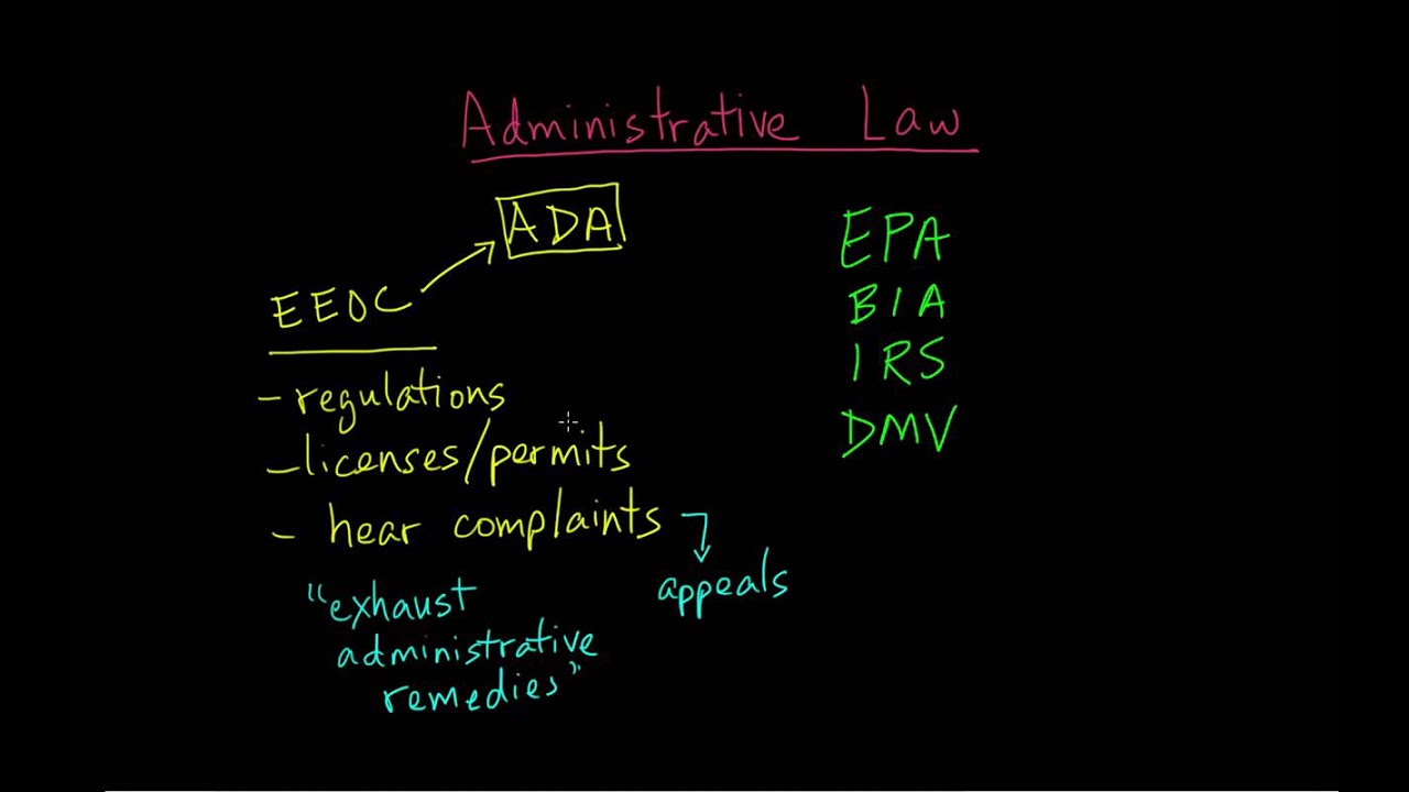 Administrative Law