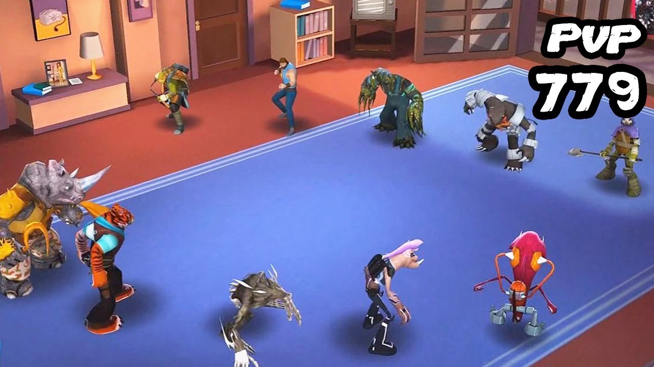 TMNT Legends PVP 779 Bebop, Rocksteady, Tiger Claw, Fish Face, Rahzar