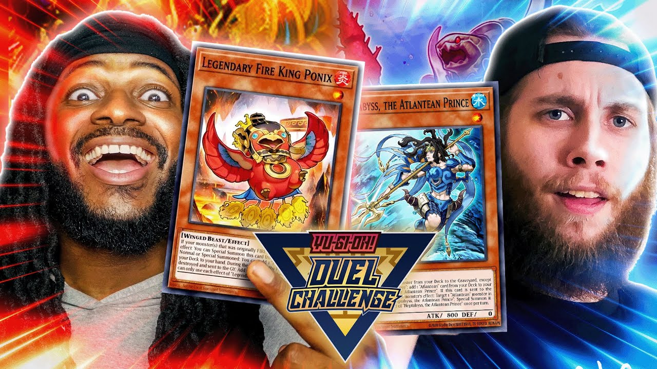 Yugioh Fire King vs Mermail The Ultimate Element Duel!!  | Yugioh Duel Challenge!