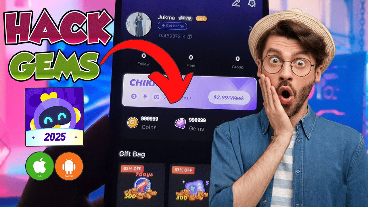 Chikii Hack/MOD APK 2025 - How To GET FREE Coins & Gems Chikii in iOS/Android (Full Tutorial)