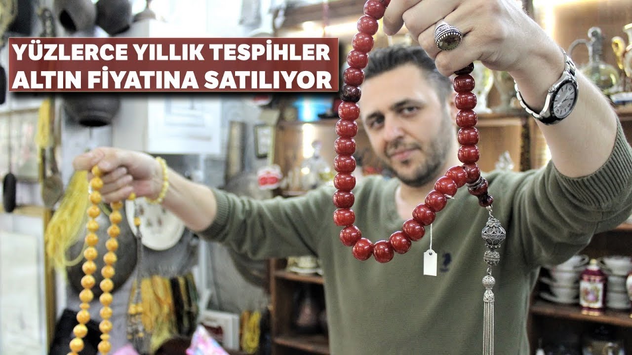 Osmanlı'dan Kalma Asırlık Tespihlerin Fiyatları Dudak Uçuklatıyor