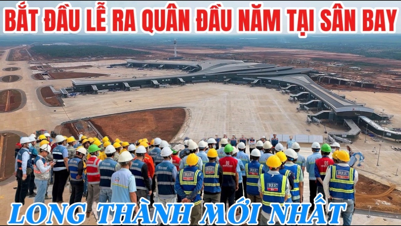 CHÍNH THỨC LỄ RA QUÂN ĐẦU NĂM TẠI SÂN BAY LONG THÀNH.