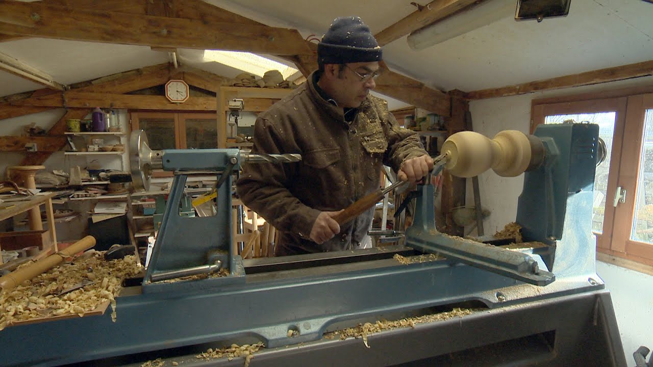 reportage : Alain Careau, tourneur sur bois