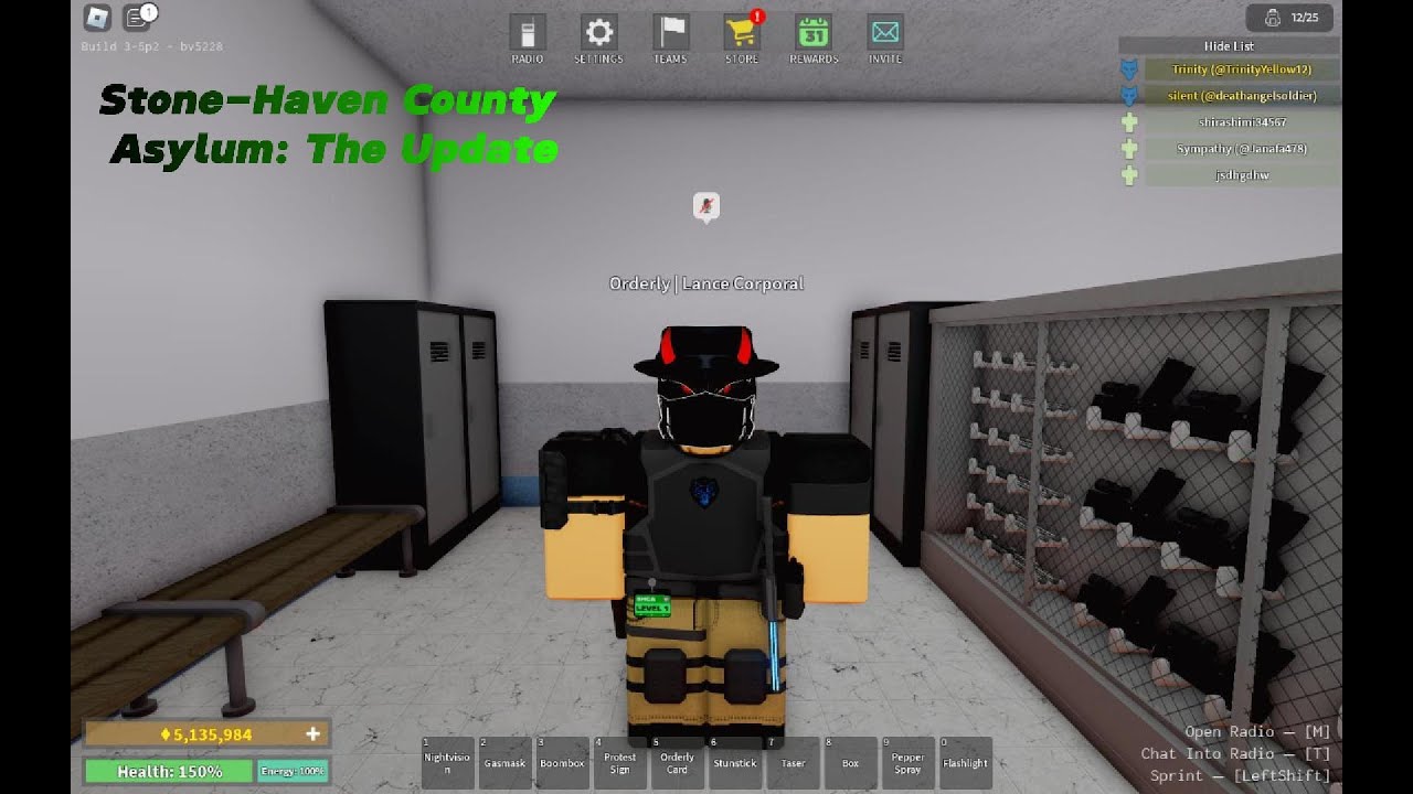 Stone-Haven County Asylum: The Update