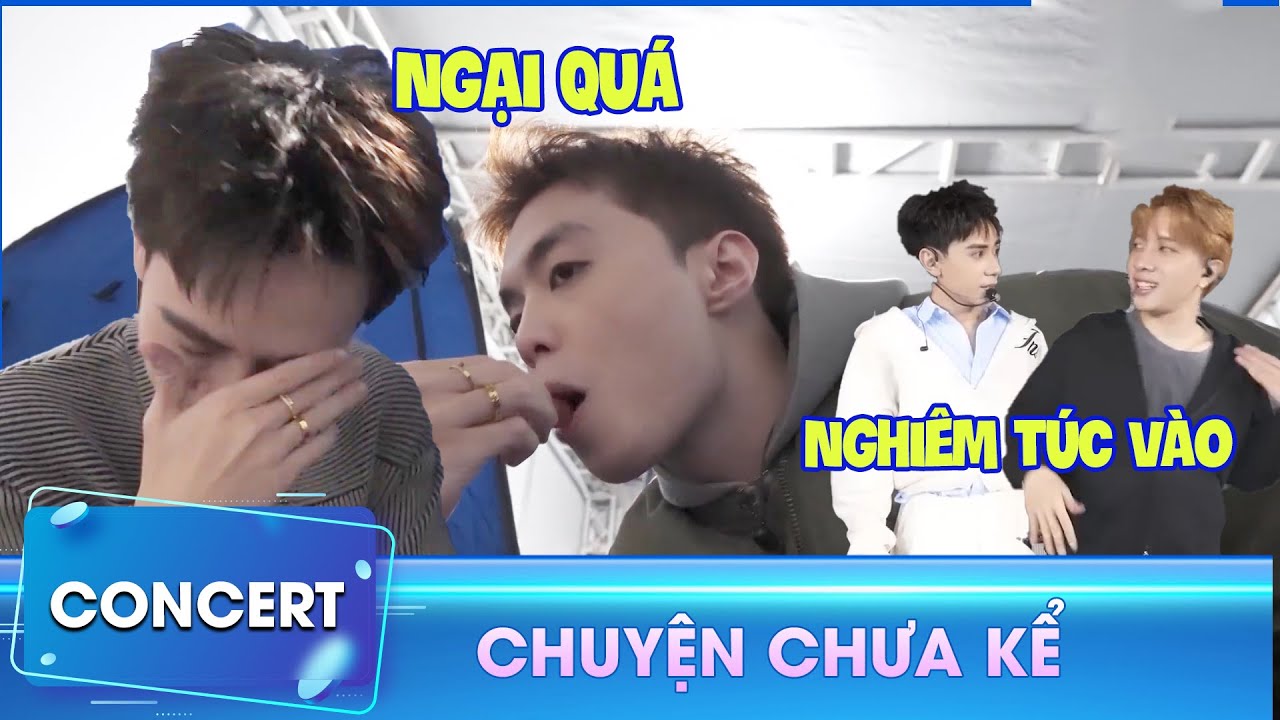 CONCERT CHUYỆN CHƯA KỂ #2: Quang Hùng MasterD bẽn lẽn khi bị bắt gặp 