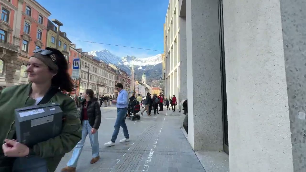 Doresc să împărtășesc cu voi🏕️ce am întâlnit pe traseu🚵#innsbruck 