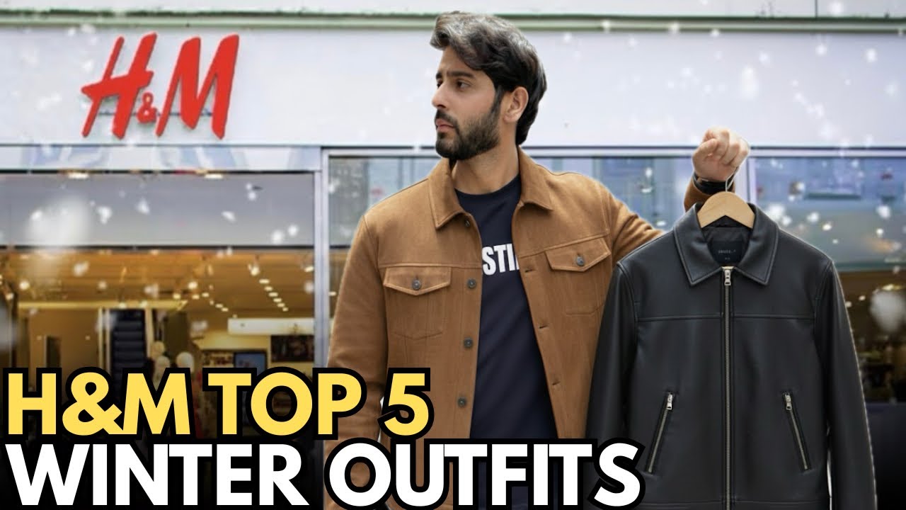 5 лучших зимних мужских образов от H&M | Зимняя коллекция H&M