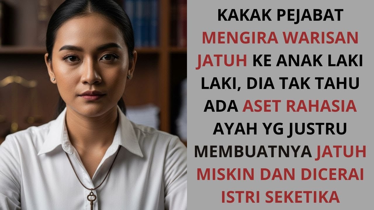 SEBUAH ASET RAHASIA MILIK AYAH YG BISA MEMBUAT ANAK LAKI2NYA JATUH MISKIN & DICERAI ISTRI SEKETIKA