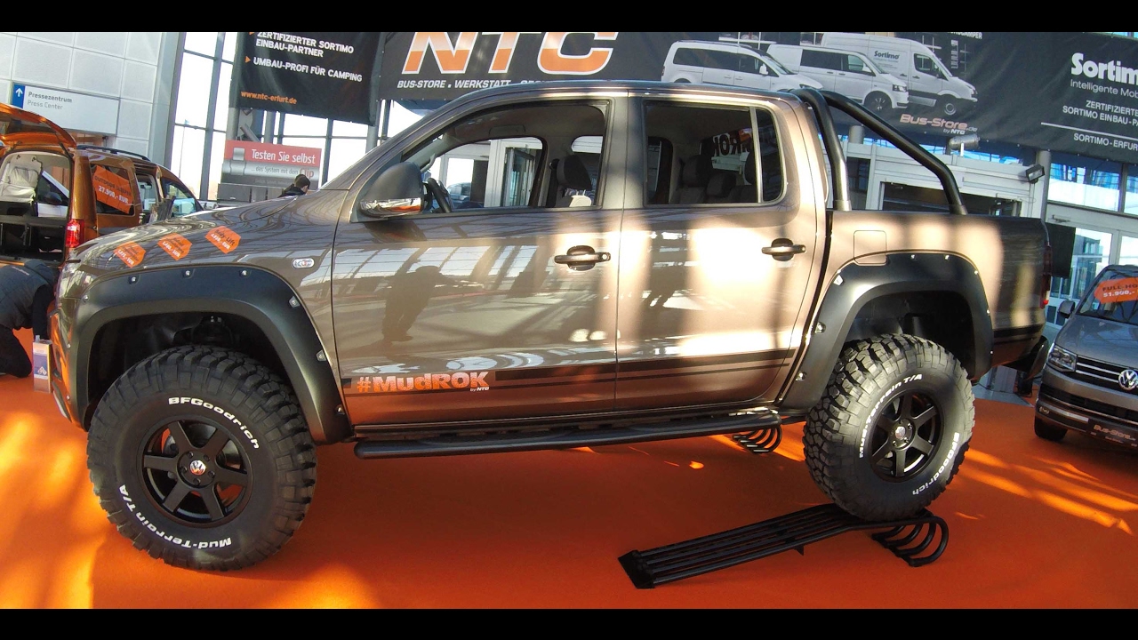 Volkswagen VW Amarok compilation 3: brown / sandbeige and white colour walkaround and interior V1129